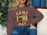 Patchwork Game Day Football Tee or Sweatshirt thumbnail 19