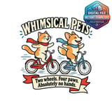Whimsical Pets Digital Mug Wrap thumbnail 2