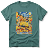 Here We Gogh, Ladies ~ Comfort Colors Premium Tee thumbnail 8