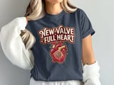 New Valve Full Heart T-Shirt: Anatomical Gear Design, Heart Surgery Recovery, Cardiac Survivor thumbnail 12