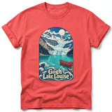 Gogh Lake Louise ~ Comfort Colors Premium Tee thumbnail 3