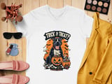 Trick Or Treat Pitbull Halloween Tee | Halloween Pittie Shirt | Pit Bull Mom Gift | Dog Lover Gift thumbnail 6