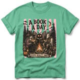 A Book A Day Keeps Reality Away Tee thumbnail 7