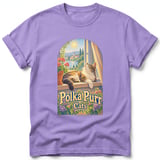 Polka Purr ~ Comfort Colors Premium Tee thumbnail 6