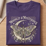 Moonlit and Mysterious Moth Tee thumbnail 7