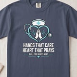 Hands That Care Heart That Prays Tee thumbnail 6