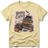 Books and Coffee Witchy Tee thumbnail 32