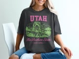 Utah The Beehive State Est. 1896 Graphic T-Shirt thumbnail 1