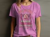 Dig Deep Trust God Volleyball Tee thumbnail 7