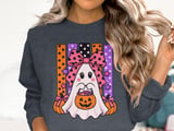 Pink Bow Halloween Ghost Tee or Sweatshirt thumbnail 17