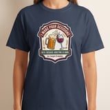 I Make Pour Decisions T-Shirt, Funny Adulting Is Hard Beer Wine Tee, Sarcastic Drinking Humor Party Lover Gift Distressed Graphic Shirt thumbnail 6