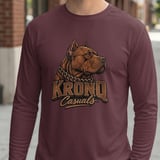 Pitbull Long Sleeve Tee | Pit Bull Shirt | Pittie Apparel | Bully Breed Shirt | Dog Lover Gift thumbnail 2