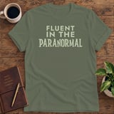 Fluent in The Paranormal Softstyle Tee thumbnail 1
