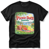 Picnic Dots ~ Comfort Colors Premium Tee thumbnail 1