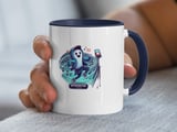 Halloween Mug, Spooktok Ghost Mug, Cute Ghost Mug, Ghost Dancer Mug, Funny Halloween Mug, Halloween Gift, Music Lover Gift, Ghost Lover Mug thumbnail 7