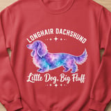 Longhair Dachshund Big Fluff Tee thumbnail 8