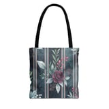 Dark Floral Tote Bag, Moody Rose Phone Case, Elegant Watercolor Botanical Cottagecore Accessory, Unique Gift for Her thumbnail 5