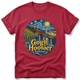 Gogh Hoosier ~ Comfort Colors Premium Tee thumbnail 3