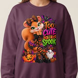 Too Cute To Spook Sally the Squirrel Sweatshirt thumbnail 15