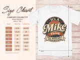 Funny Mike Thing T-Shirt, Personalized Name Gift, Custom Mike Shirt, Retro Style Mike Tee, Humorous Mike Gift for Men thumbnail 7