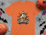 Boo T Captain Ghost Nautical Ship Wheel Halloween Funny Sailor Graphic Crewneck Sweatshirts thumbnail 4
