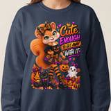 Halloween Sally the Squirrel Sweatshirt thumbnail 8