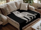 Vintage Leopard Blanket thumbnail 4