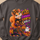 Halloween Sally the Squirrel Sweatshirt thumbnail 11