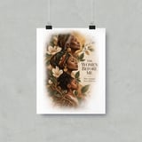Generational Black Art Poster, The Women Before Me Framed Poster, African American Heritage Wall Art, Black Mother Daughter Gift Decor thumbnail 10