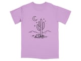Desert Moonrise Cactus T-Shirt thumbnail 8