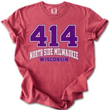 414 North Side Milwaukee WI Tee thumbnail 7