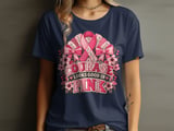 Courage Looks Good In Pink Faux Patchwork Tee thumbnail 14