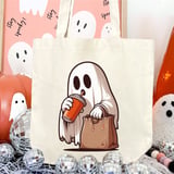 Ghost Snack Run Tote Bag thumbnail 5