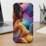 Colorful Fluid Swirl MagSafe® Phone Case thumbnail 6