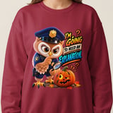 Halloween Officer Hoot the Owl Sweatshirt thumbnail 12