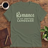 Romance Is My Writing Language Softstyle Tee thumbnail 8