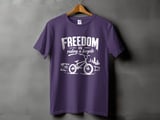 Freedom Is Riding a Bicycle | BMX T-Shirt thumbnail 5