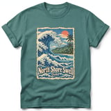 North Shore Swell ~ Comfort Colors Premium Tee thumbnail 8