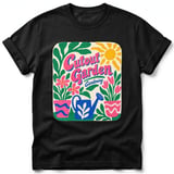 Cutout Garden ~ Comfort Colors Premium Tee thumbnail 1