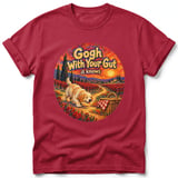 Gogh With Your Gut ~ Comfort Colors Premium Tee thumbnail 2