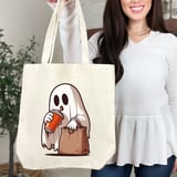 Ghost Snack Run Tote Bag thumbnail 9