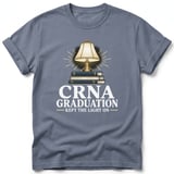 CRNA Graduation Kept The Light On Tee thumbnail 4
