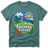 Fairway Cutout ~ Comfort Colors Premium Tee thumbnail 8