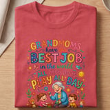 Grandmoms Have The Best Job Tee thumbnail 8