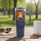 Grand Wagoneer Tumbler, The Waggy, Autumn Leaves, Pumpkin Tumbler, Fall Car Tumbler, Cars at Petralla Shop thumbnail 4
