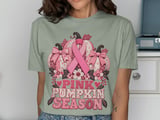 Pink Pumpkin Season Faux Patchwork Tee thumbnail 11