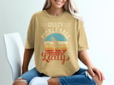 Pickleball Comfort Colors Shirt, Crazy Pickleball Lady, Vintage Graphic Tee thumbnail 11