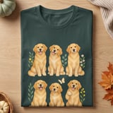 Golden Retriever Puppies Tee thumbnail 5