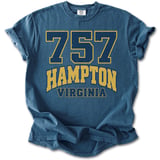 757 Hampton VA Tee thumbnail 3