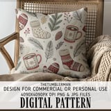 Cozy Winter Comfort Digital Design Size Bundle Png thumbnail 5